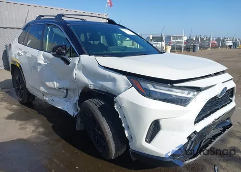 2022 Toyota Rav4 Hybrid Xse z USA, uszkodzony, nr VIN JTME6RFV9ND534822